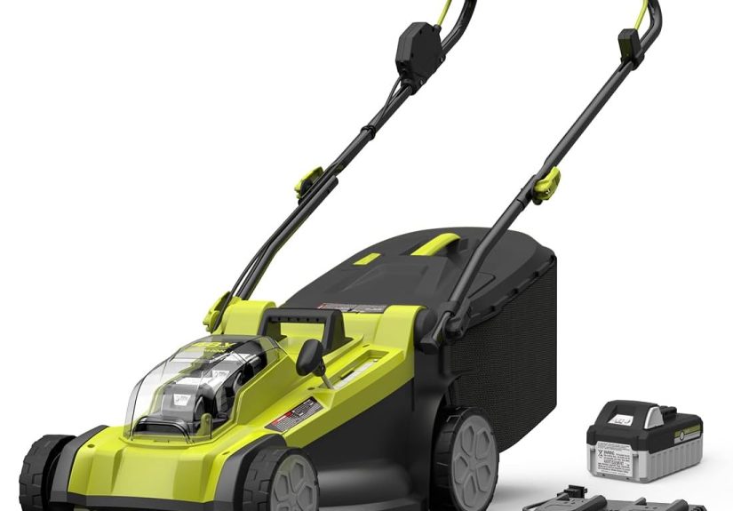 self-propelled lawn mower