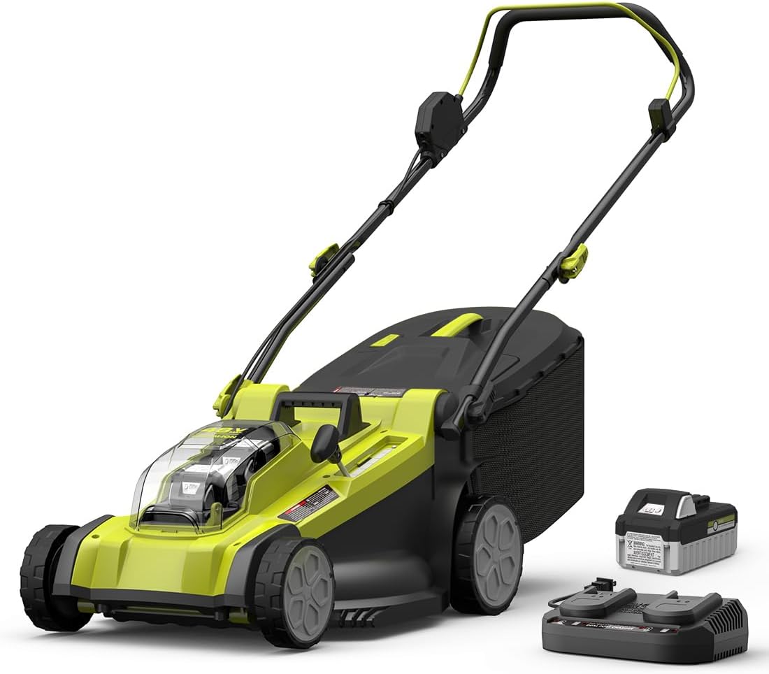 self-propelled lawn mower